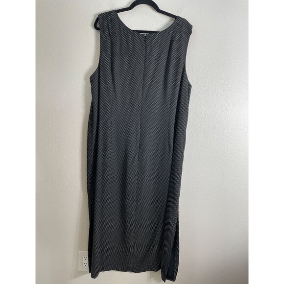 MAGGY LONDON Womens Plus 24WP Polka Dot 2 Piece Maxi Dress Suit - Picture 8 of 12